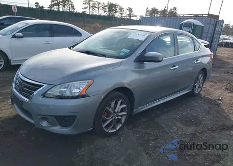 2013 Nissan Sentra Sr z USA, uszkodzony, nr VIN 3N1AB7AP2DL669742